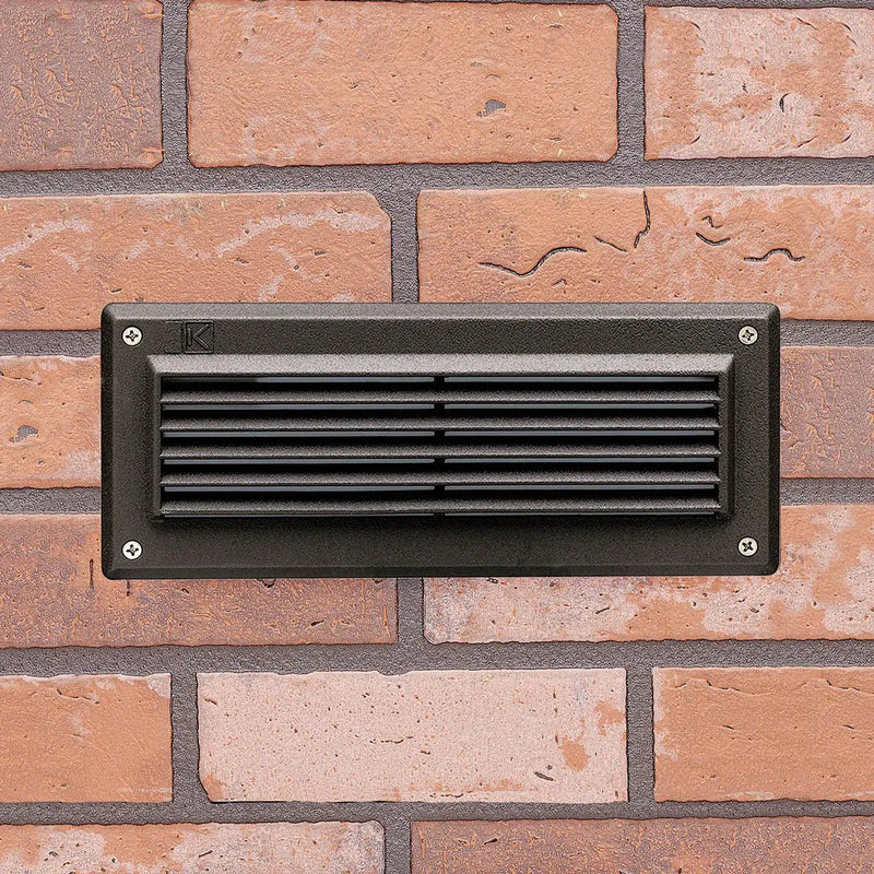 Kichler 12V LED Brick Light w/ Louvers
