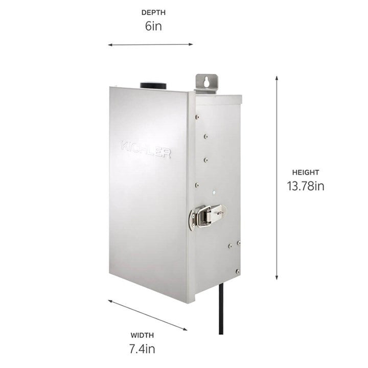 Kichler 300W Stainless Steel Smart Control Transformer
