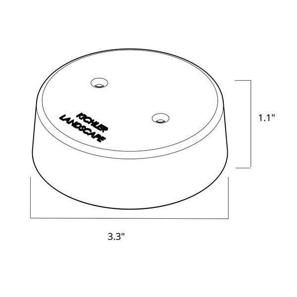 VLO Underwater Weighted Base Black