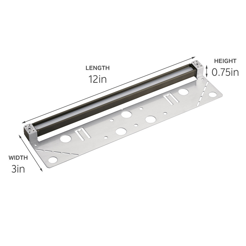 Kichler 12" 12V Integrated LED Hardscape Light