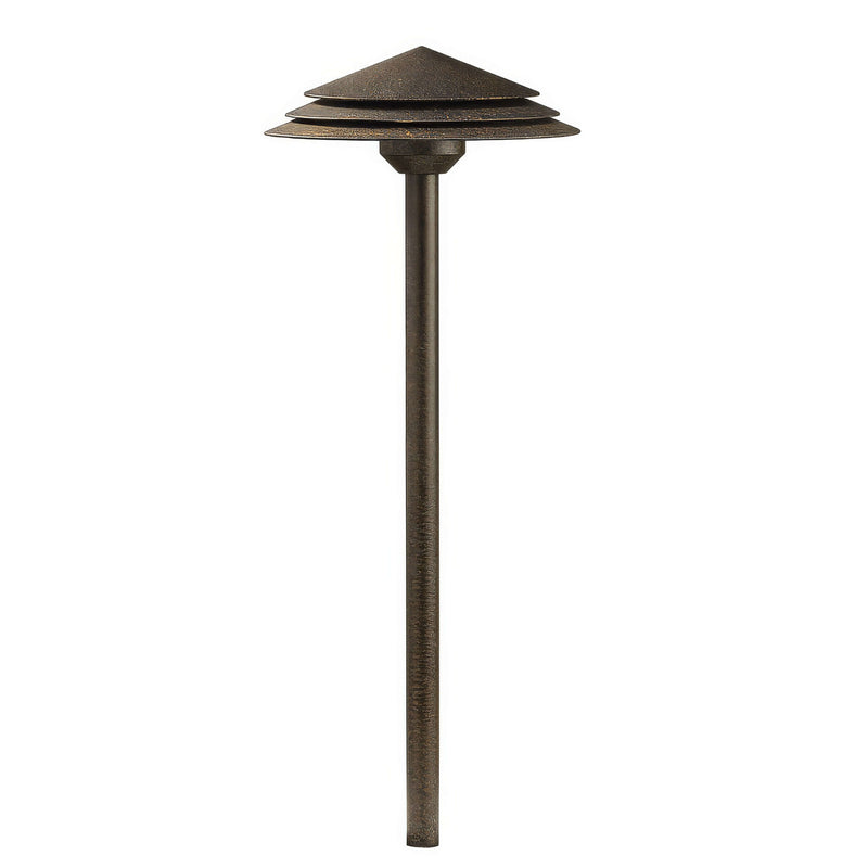 Kichler 16124 Round Tiered 12V LED Path & Area Light