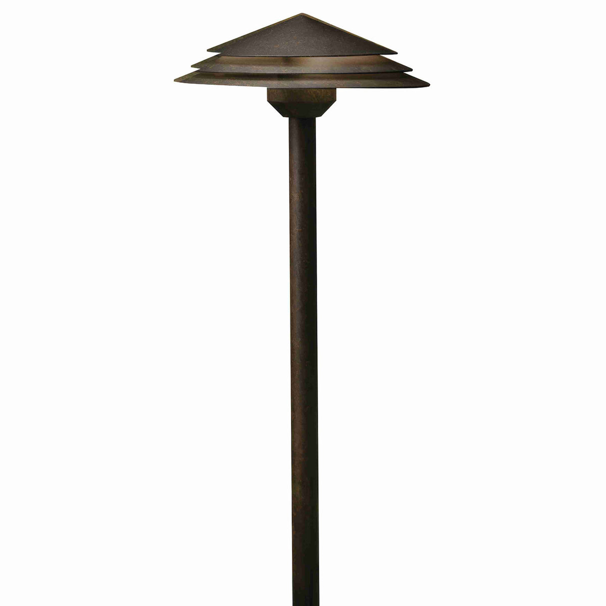 Kichler 16124 Round Tiered 12V LED Path & Area Light