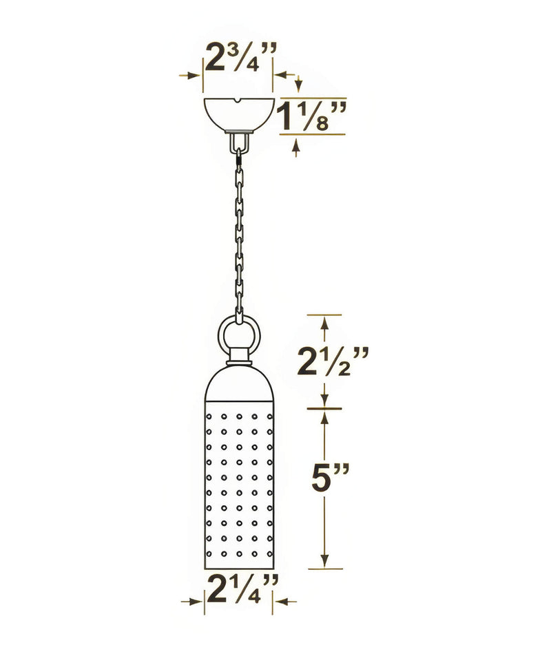 Corona 12V Hanging Light