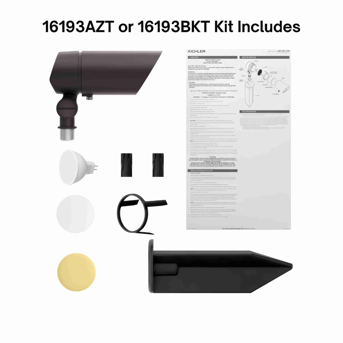 Kichler 12V Landscape LED Accent Kit Light