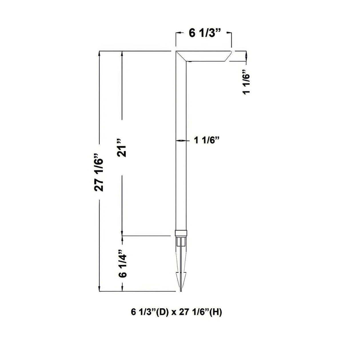 Westgate LED L-Shape Path Light