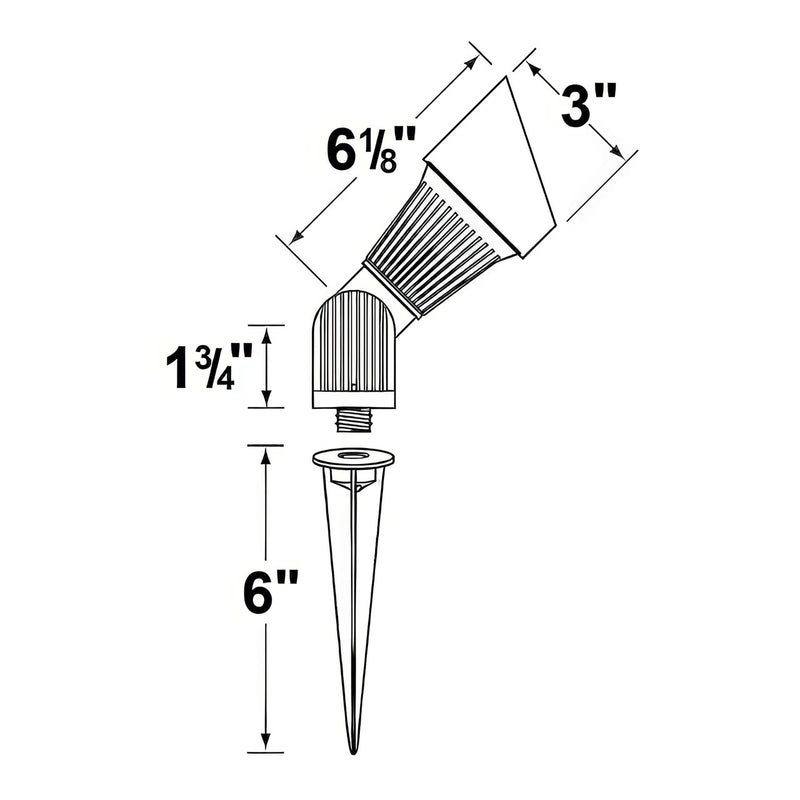 Corona CL-503 MR16 Fiberglass Mini Bullet Light