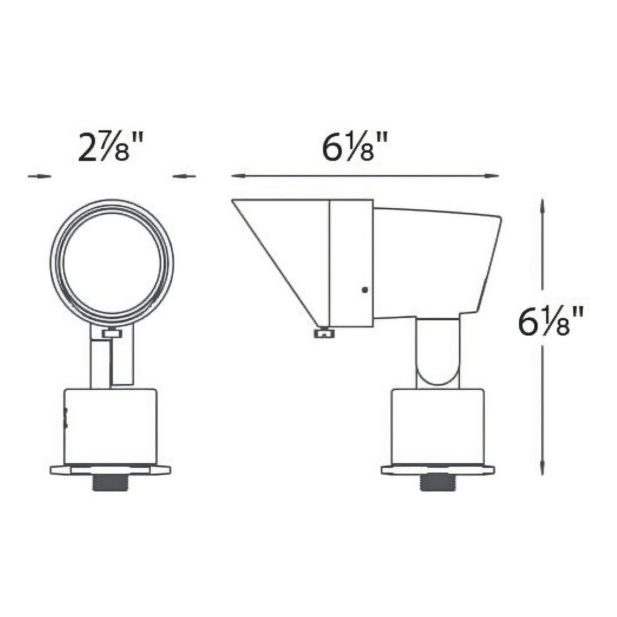 WAC LED 120V Adjustable Beam Landscape Accent Luminaire