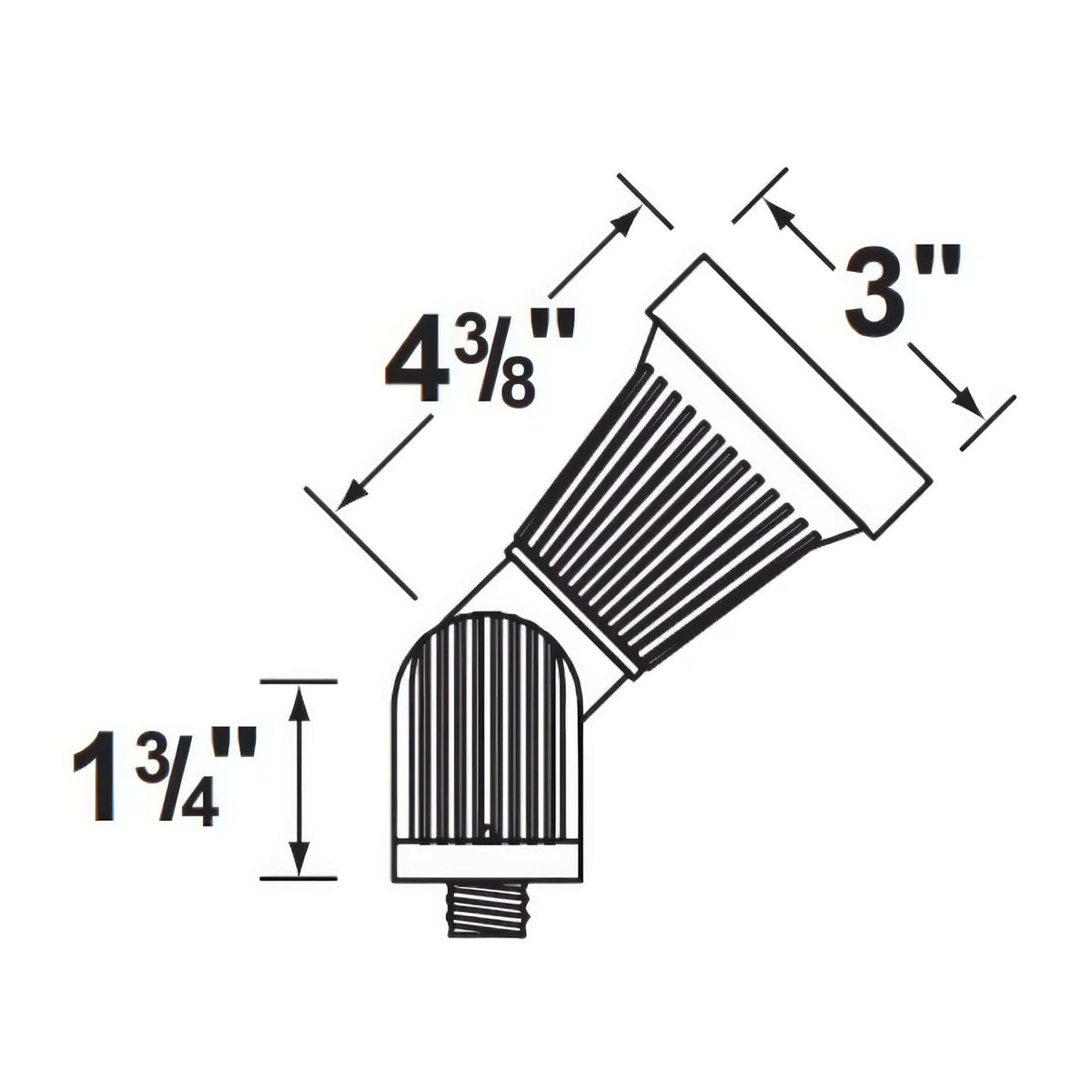 Corona CL-502 MR16 Aluminum Mini Bullet Light
