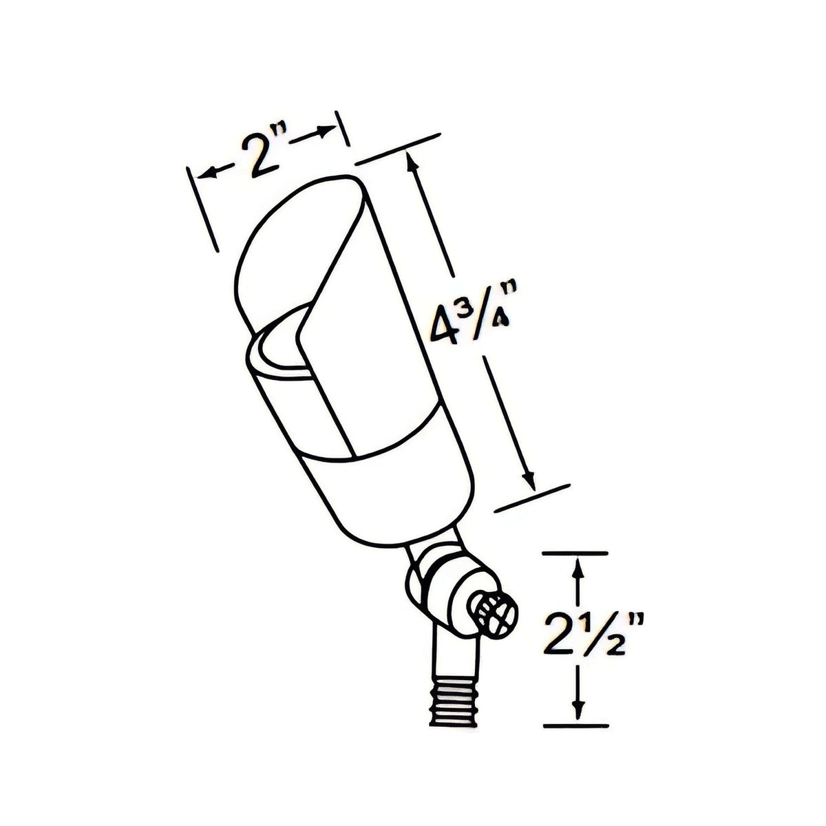 Corona CL-514C MR16 Copper Bullet Light