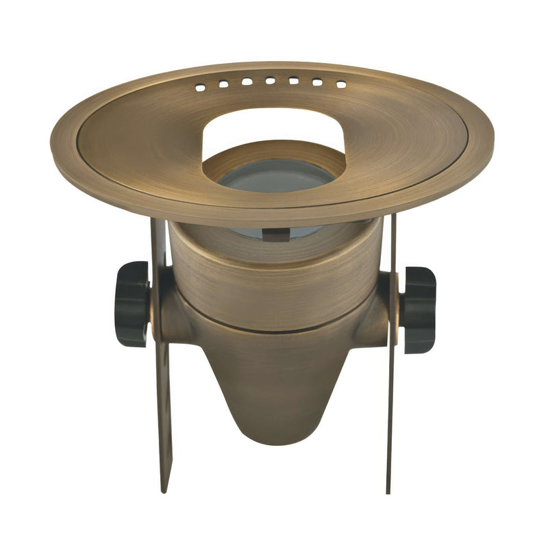 Corona CL-322B-AB Adjustable Closed Brass Well Light