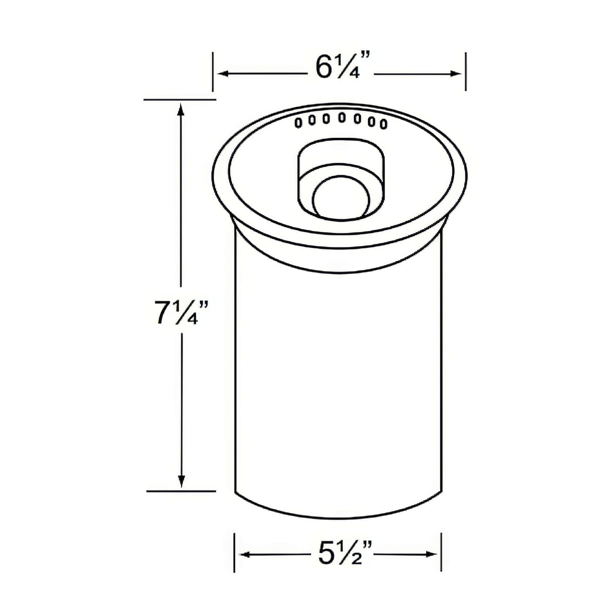 Corona CL-322B-AB Adjustable Closed Brass Well Light