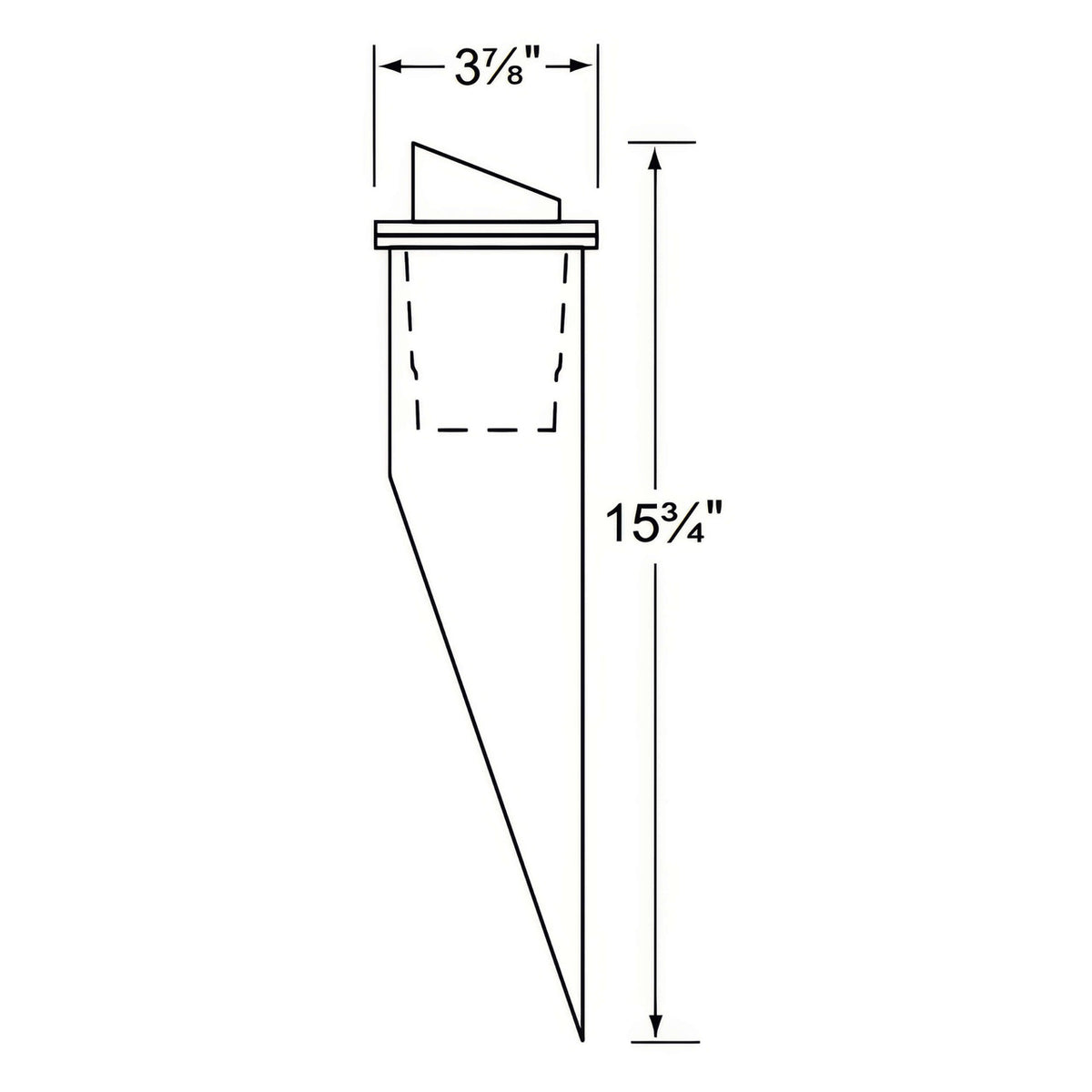 Corona CL-202 12V MR16 Hooded Well Light w/ PVC