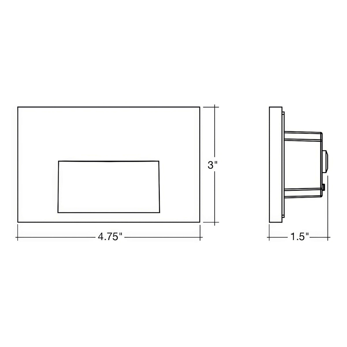 Envision Horizontal or Vertical LED Step Light