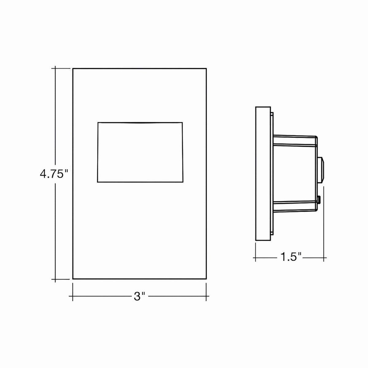 Envision Horizontal or Vertical LED Step Light