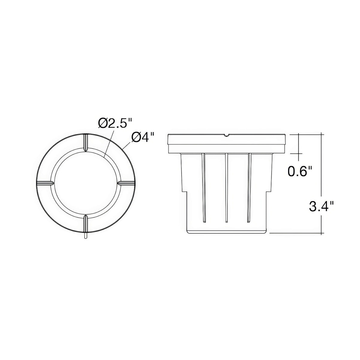 Envision Integrated LED RGB + 5-CCT Well Light