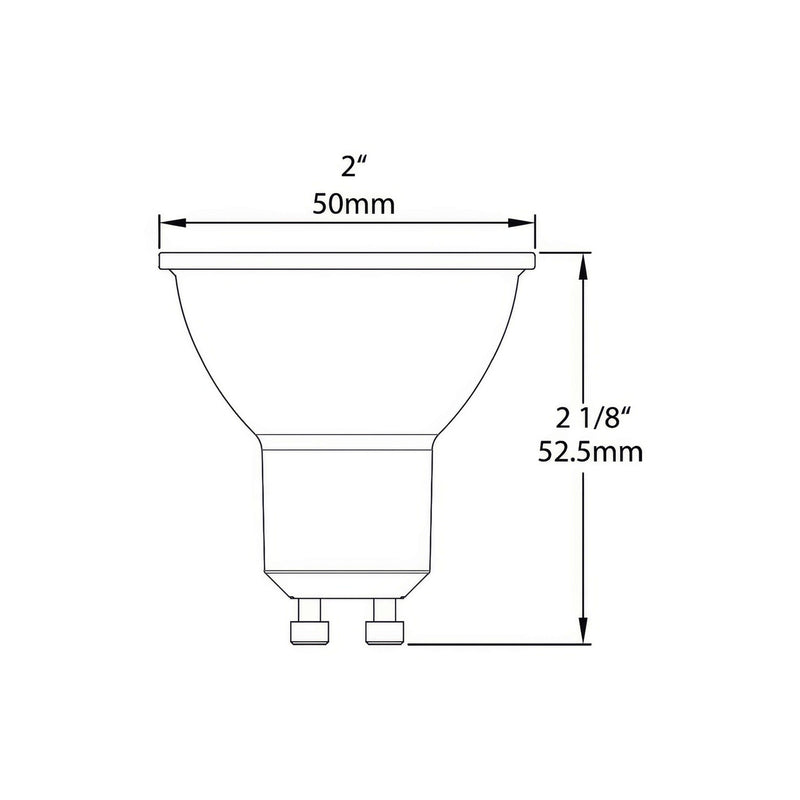 RAB 120V 6.5W 3000K GU10 Base Bulb
