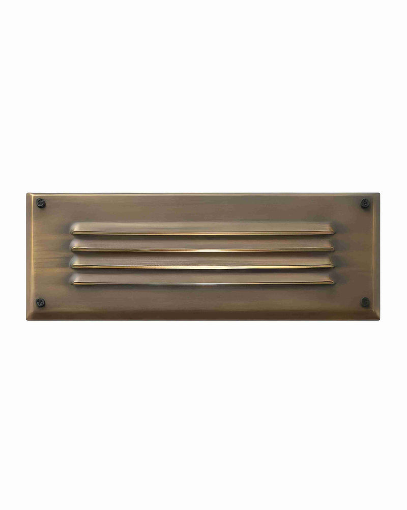Hinkley 12V LED Aluminum Faceplate Clear Step Light