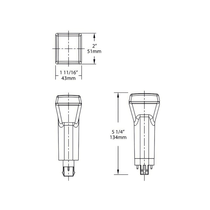 RAB PLS Gx23 Base Bulb