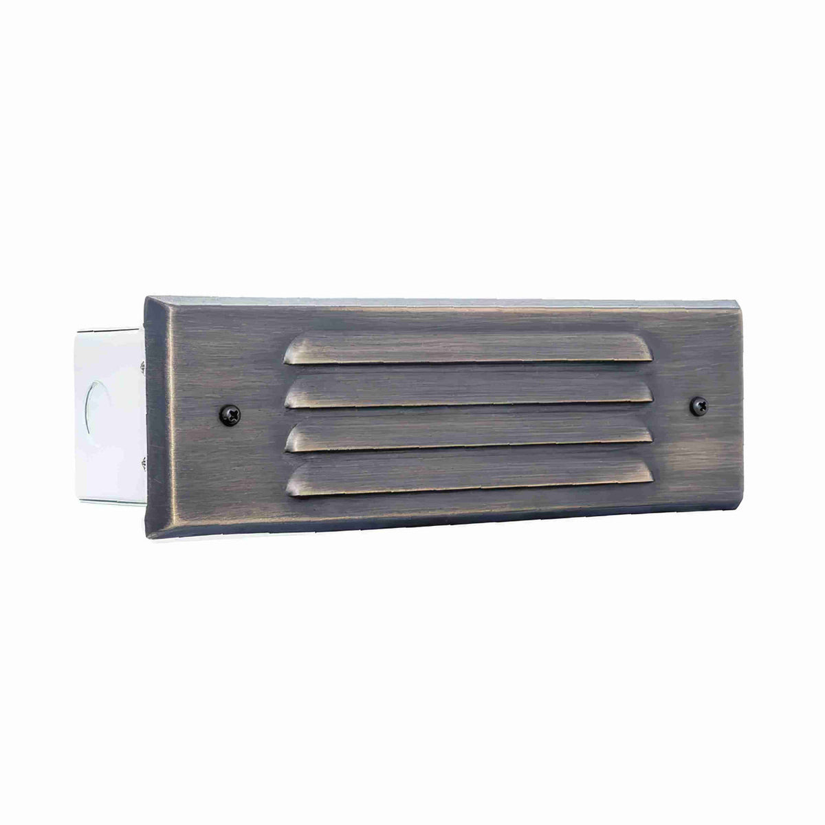 Westage 12V LED Step Light in Aged Nickel