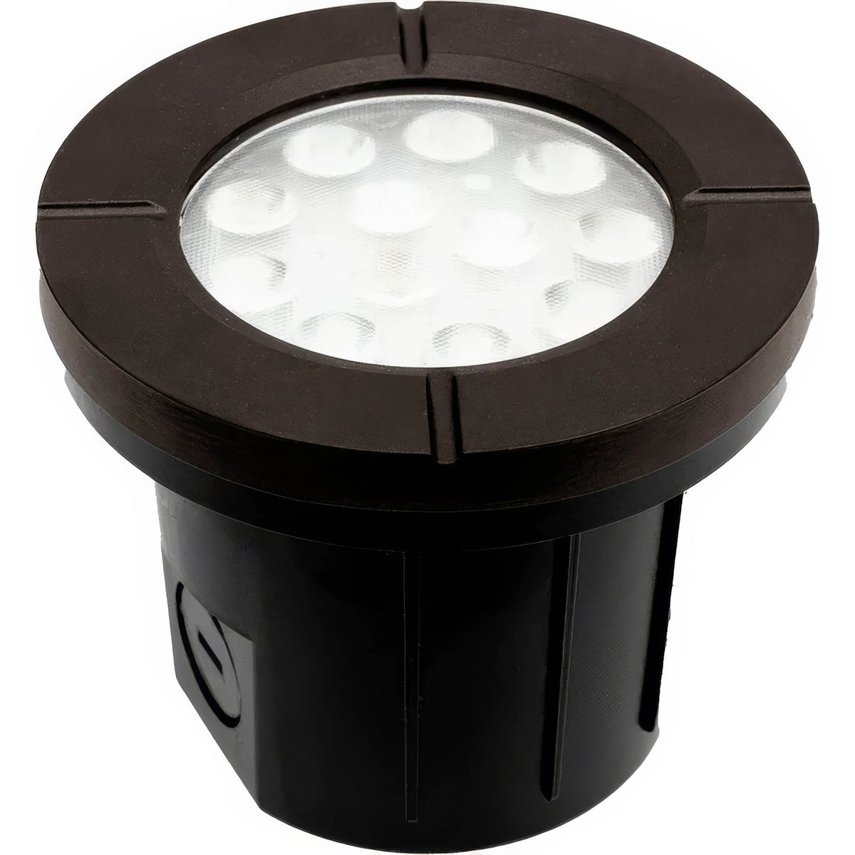 Westgate 12/24V WLL RGBW Integrated LED Well Light in Oil Rubbed Bronze