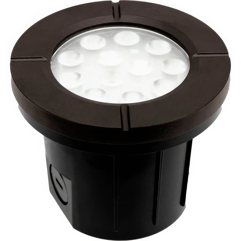 Westgate 12/24V WLL RGBW Integrated LED Well Light in Oil Rubbed Bronze