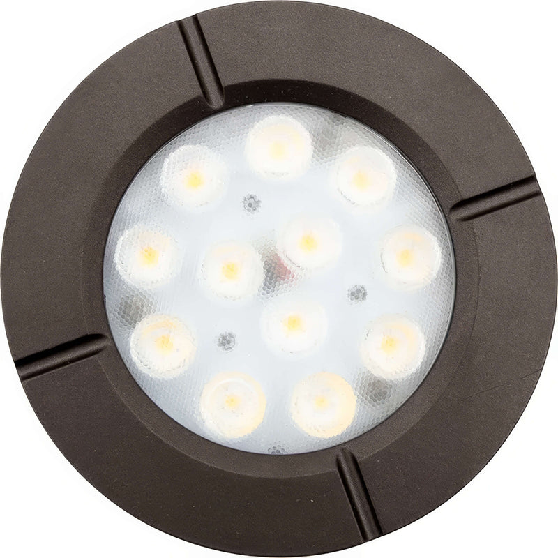 Westgate 12/24V WLL RGBW Integrated LED Well Light in Oil Rubbed Bronze