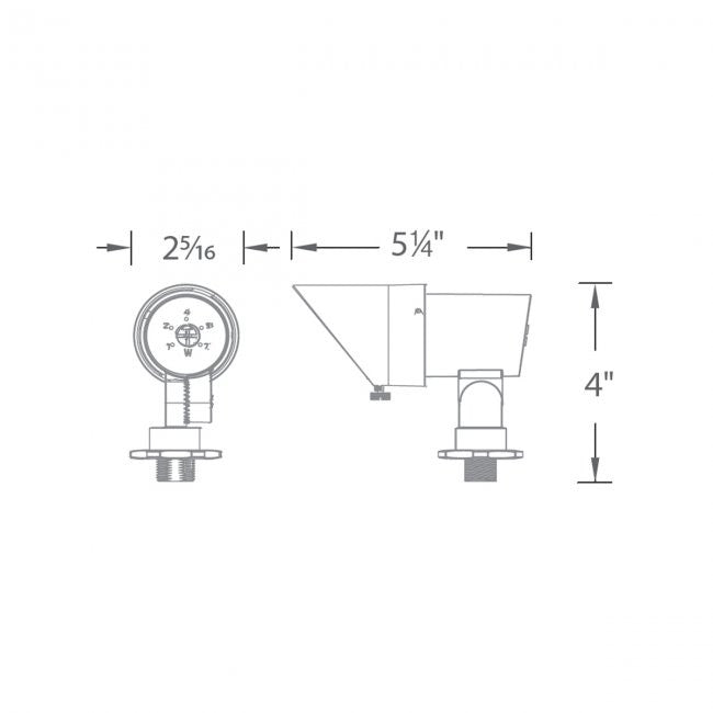 WAC 12V LED Mini Accent Horizon Bloom Light