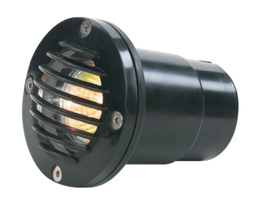 Corona CL-326 12V MR16 Louvered Well Light - Powder Coated Black