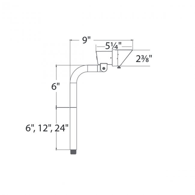 WAC 9/15V LED Subtly Highlight Mini Accent Path Light