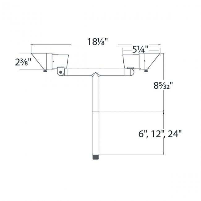 WAC 9/15V LED Mini Accent Double Path Light