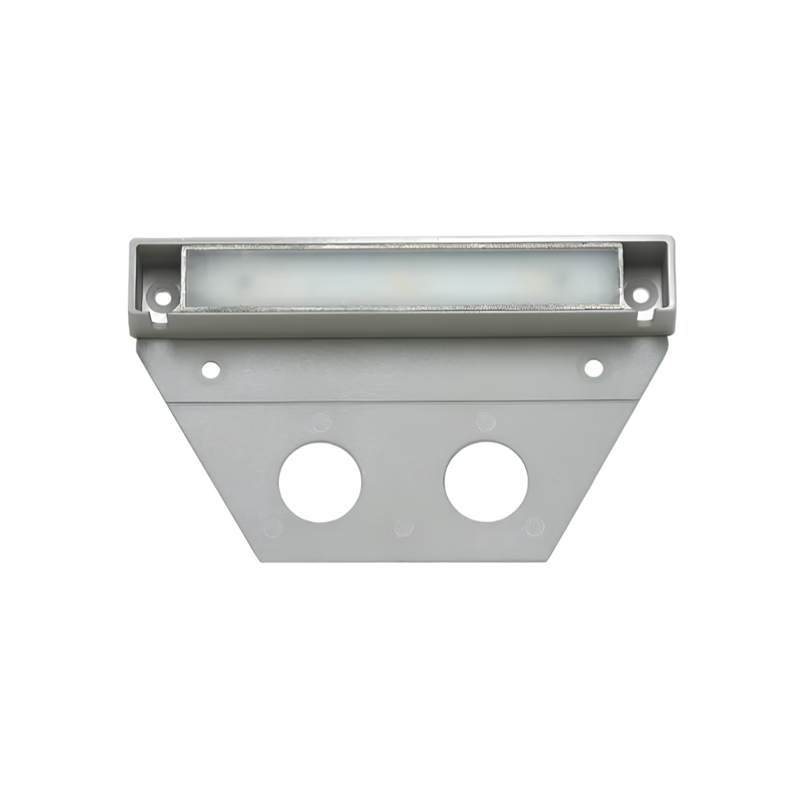 Hinkley 12V LED Horizontal Vinyl Alloy Step Light - Titanium