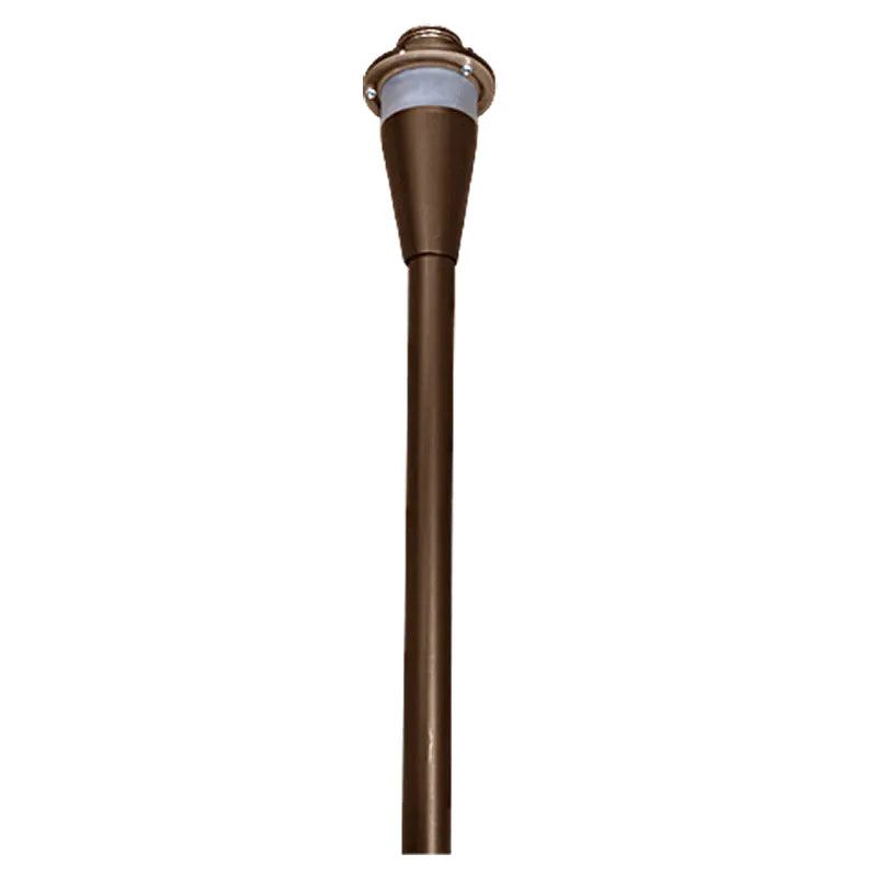 Westgate 12V/24V 15" LED RGBW-PB Sleek Architectural Look Series Path Light With Stems And Caps - Oil-Rubbed Bronze