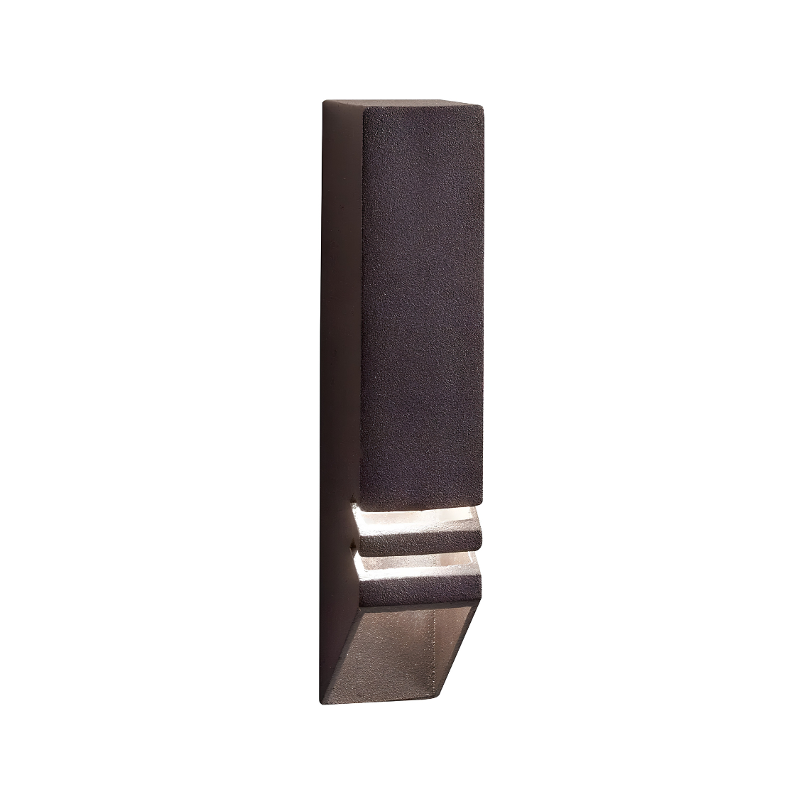 Kichler 15066 12V Louvered Down Deck Rail Light - Bronze