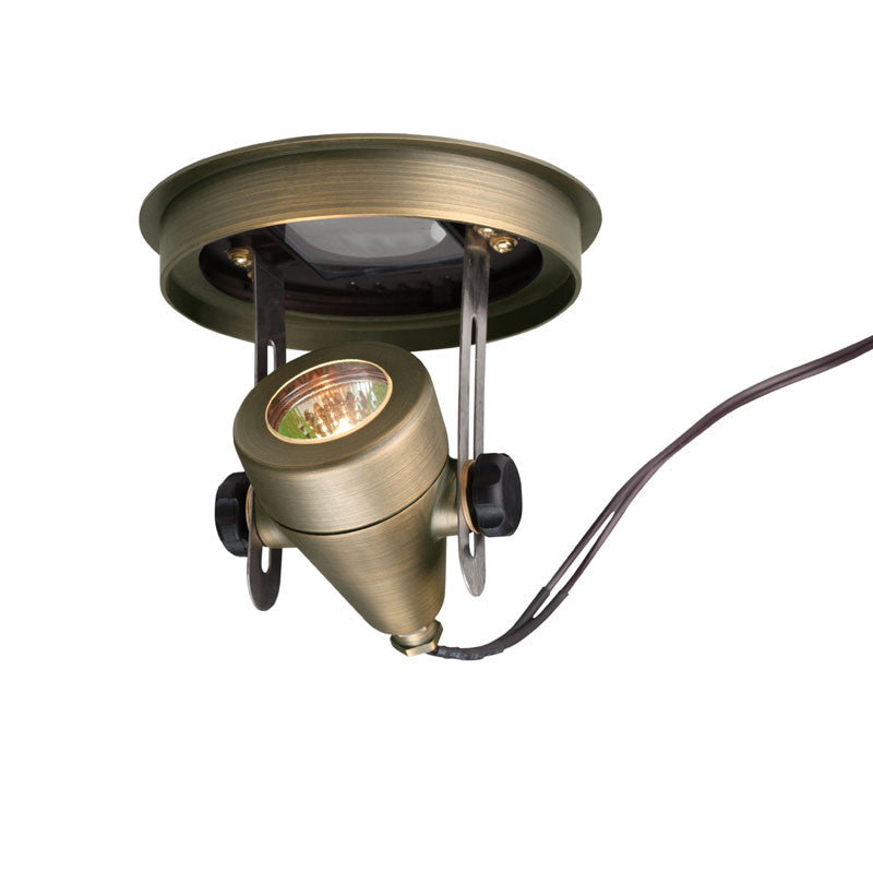 Corona CL-322B-AB Adjustable Closed Brass Well Light