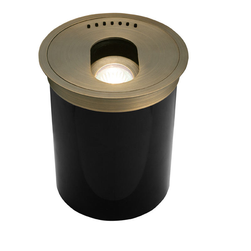 Corona CL-322B-AB Adjustable Closed Brass Well Light