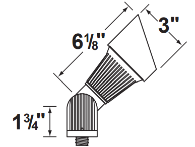 Corona CL-503 MR16 Aluminum Mini Bullet Light