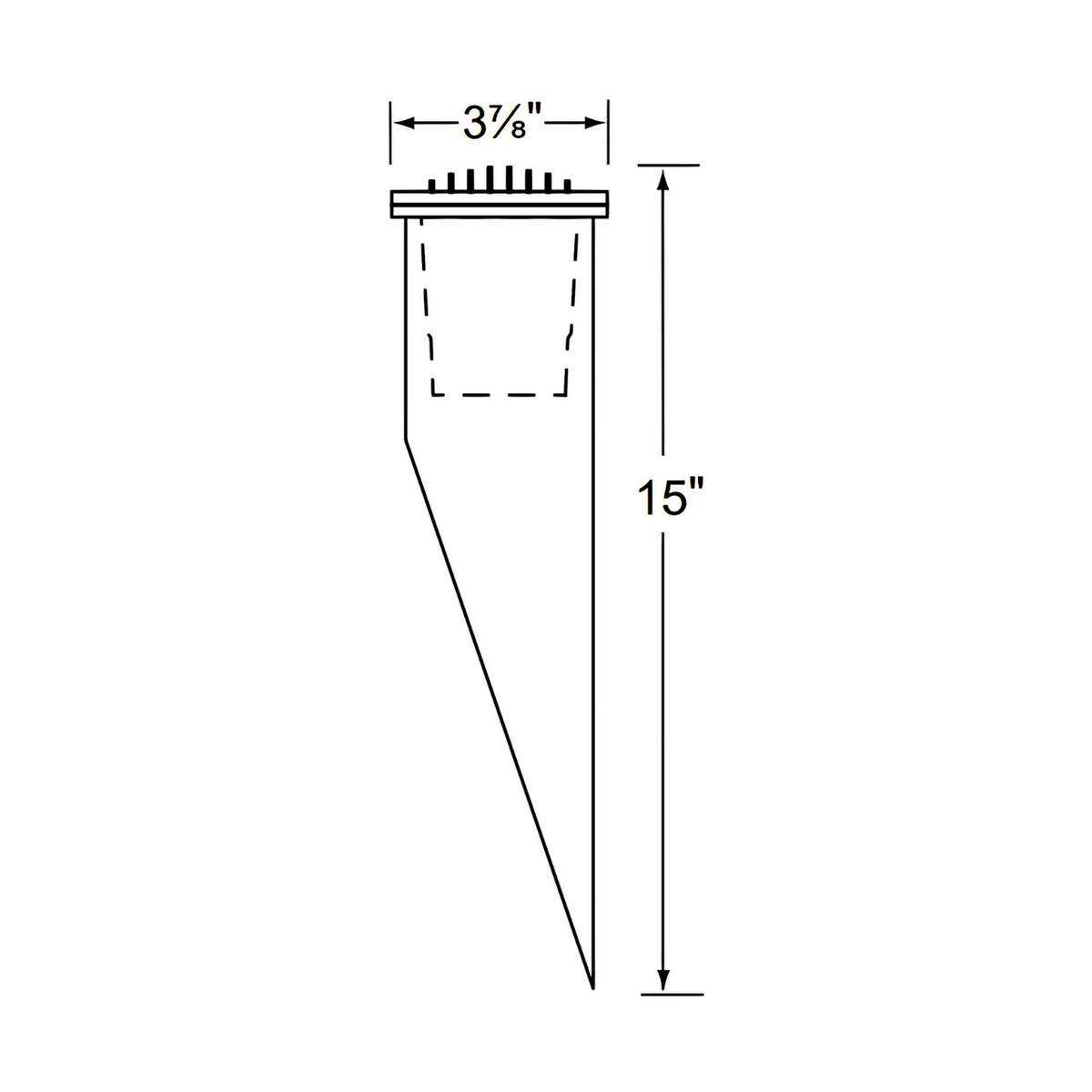 Corona CL-203 12V MR16 Louvered Well Light