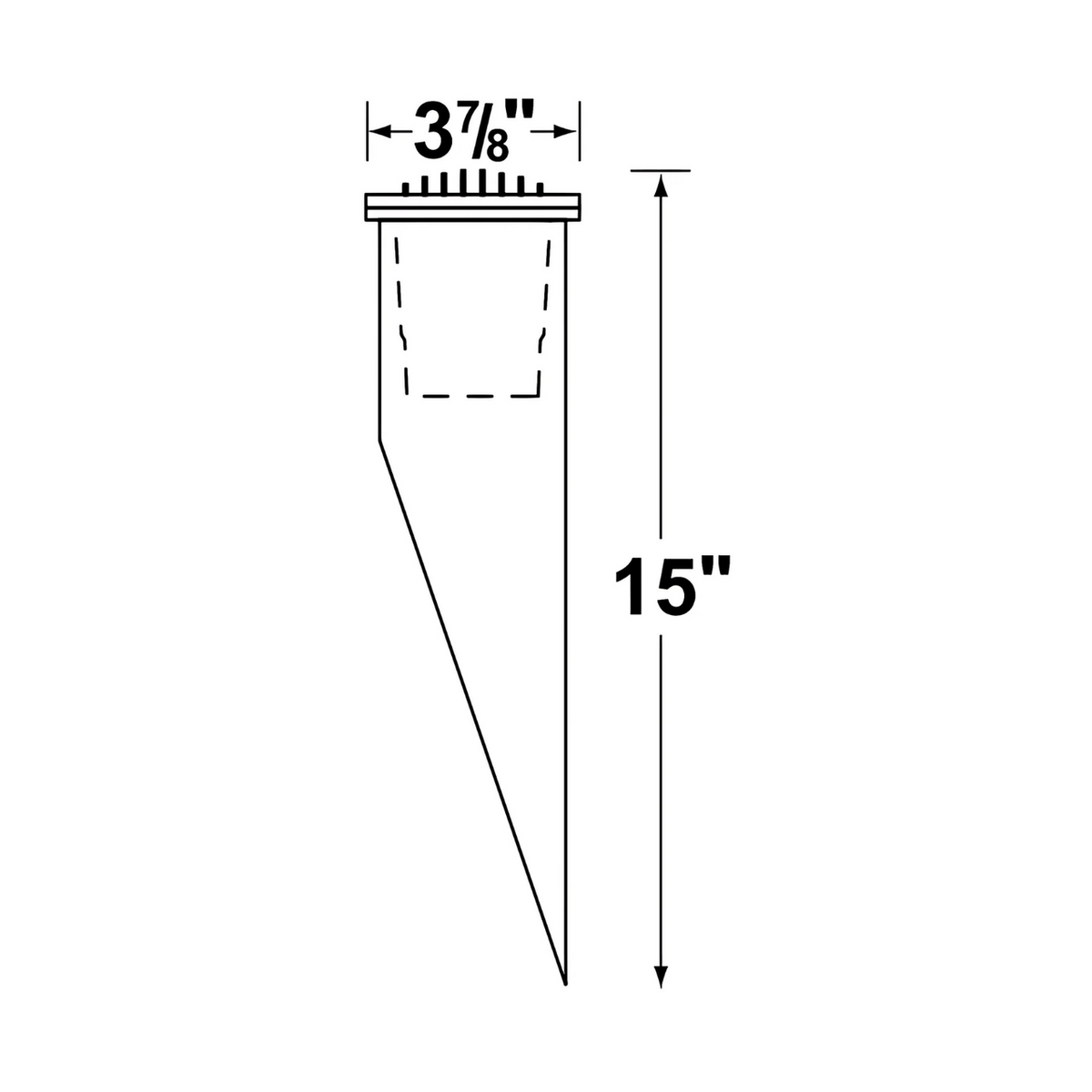 Corona CL-303 12V MR16 Louvered Well Light