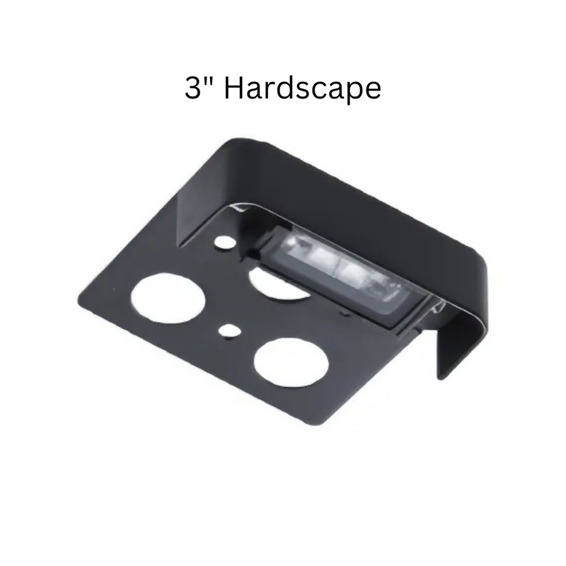 Universal Lighting 12V Hardscape Light w/ Glare Shield & Bracket