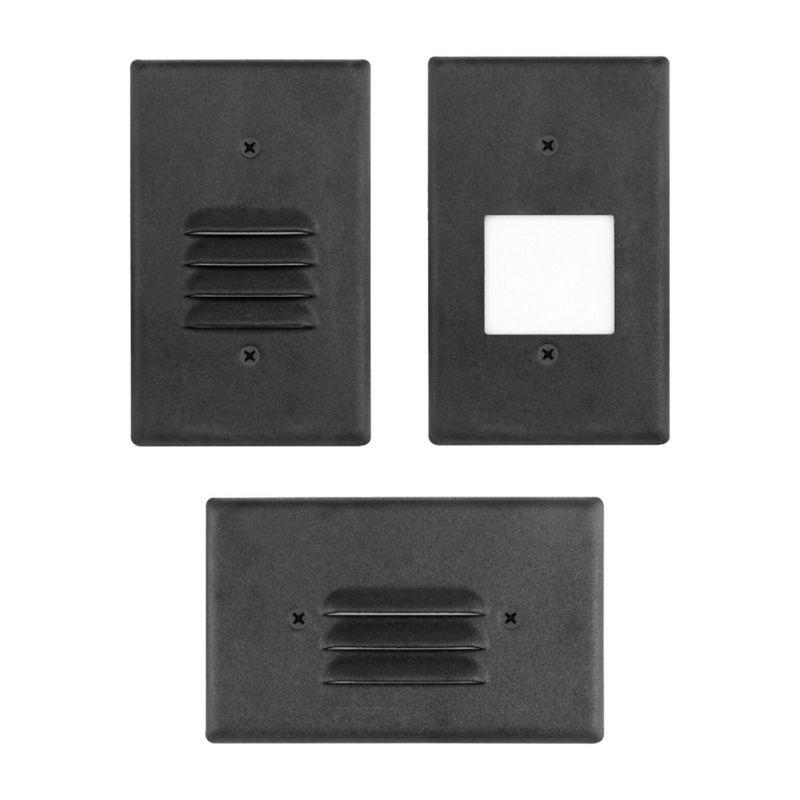 Envision Interchangeable 3 Face Plate LED Step Light