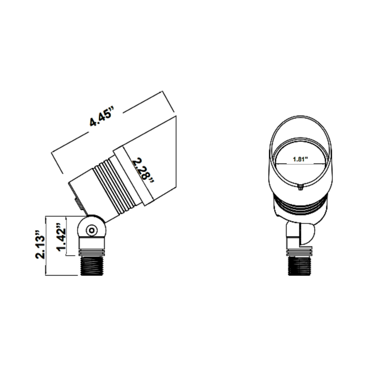 Westgate 12V Spot Light w/ Color Selectable