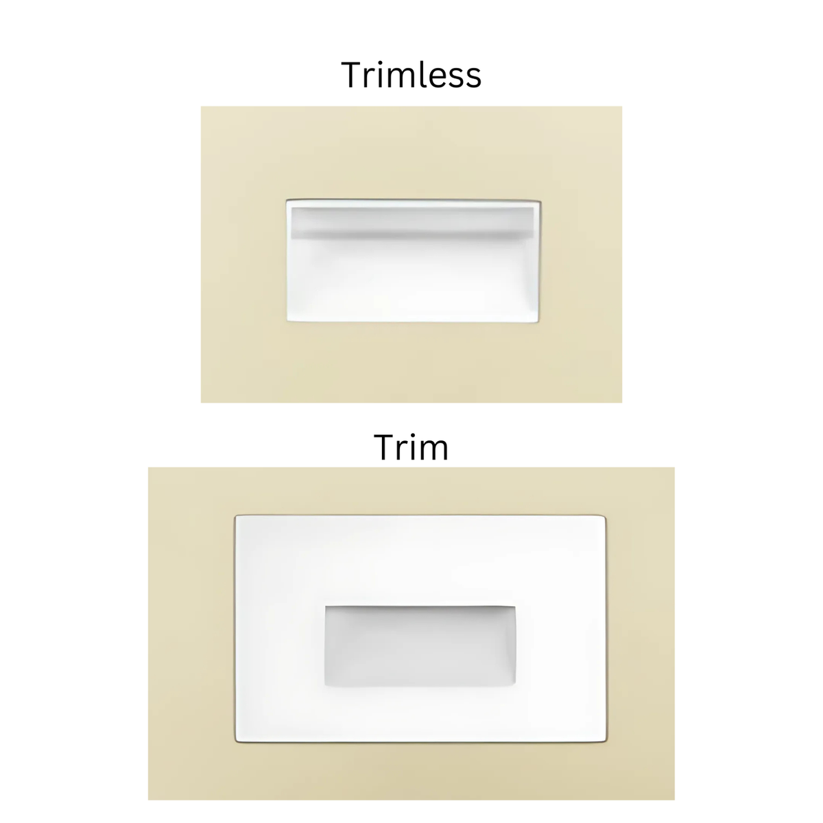 RAB FSLED Series Step Light - Vertical / Surface Plate