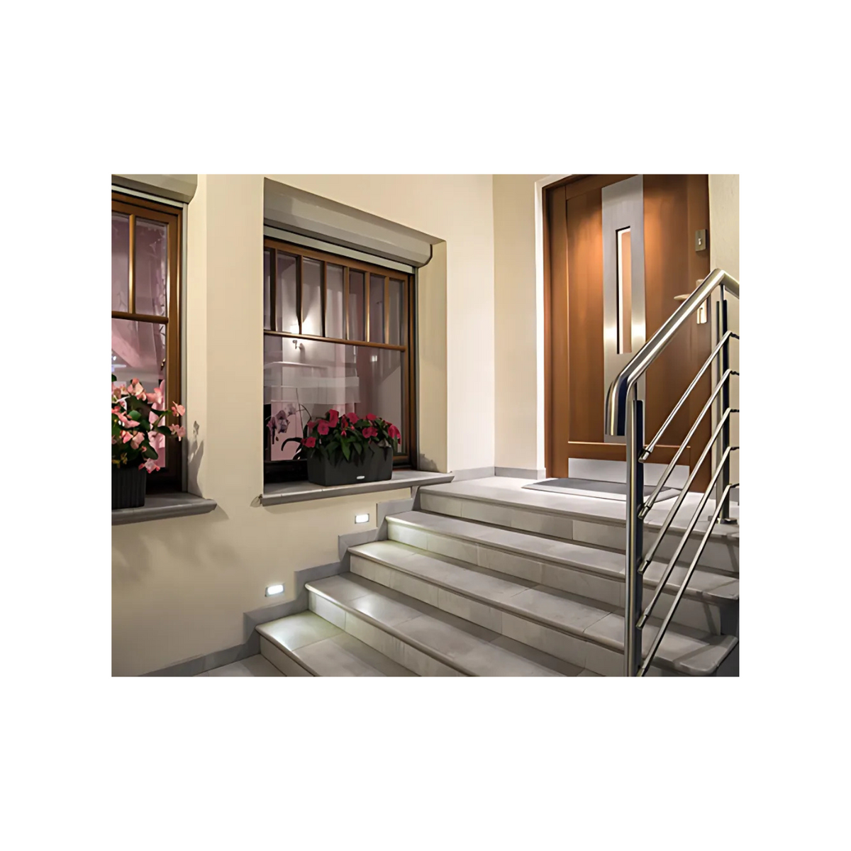 RAB FSLED Series Step Light - Horizontal / Surface Plate