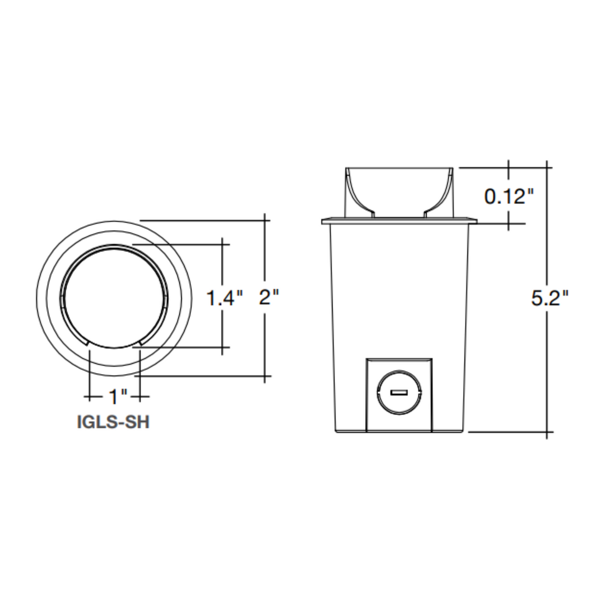 Envision LED Shroud Open Lens Well Light