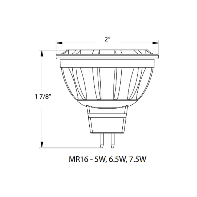 RAB 12V MR16 GU5.3 Base Bulb