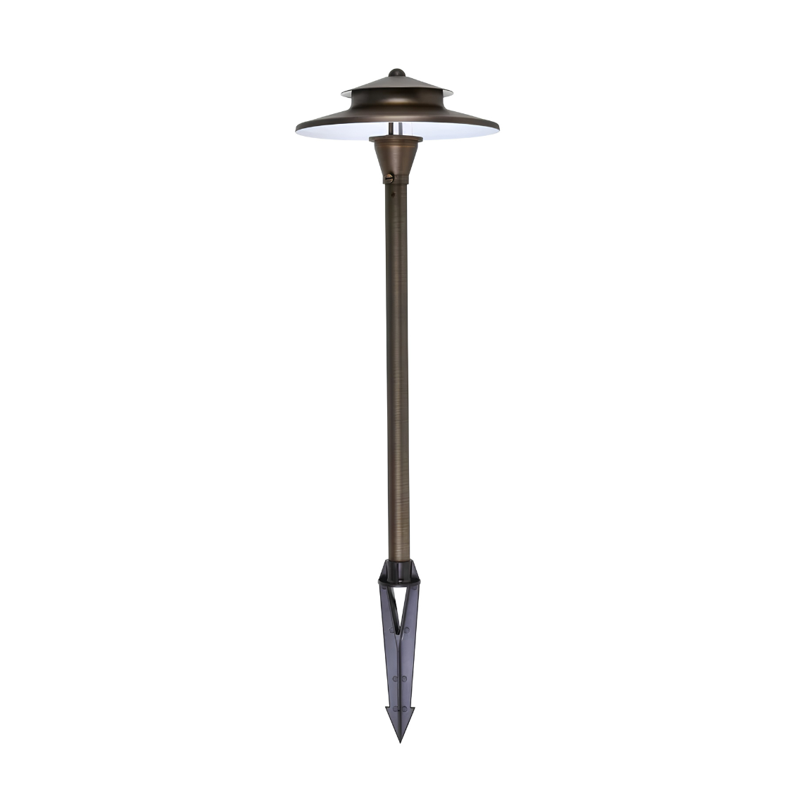 Liberty LBE-27 12V Large Weathered Brass Path & Area Light