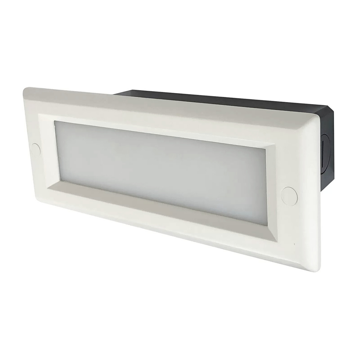 Nora Brick LED Step Light w/ Lensed Face Plate & Selectable-CCT
