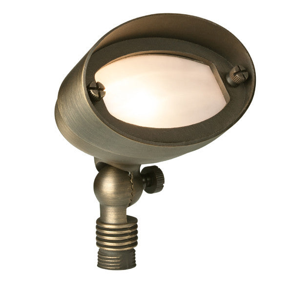 Liberty LBE-13-AB 12V Weathered Brass Oval Flood Light