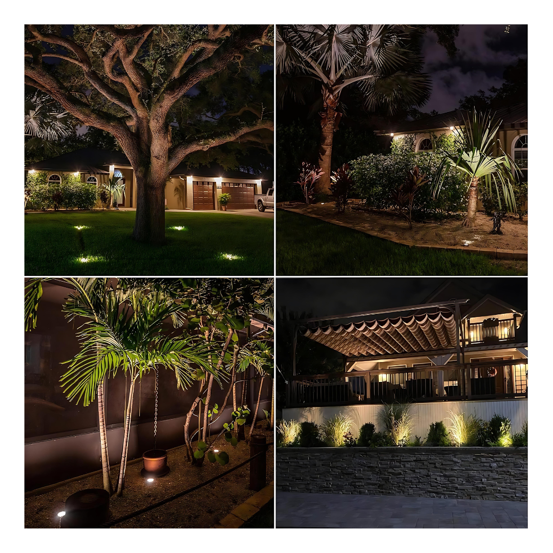 Kichler 12V In-Ground Brass Light