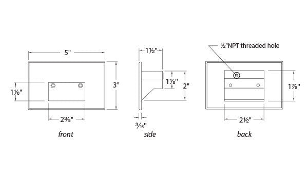 WAC 277V Soft Yet Effective Illuminated Step And Wall Light